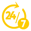 24/7 Hire Service