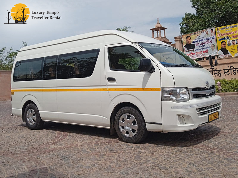 Toyota Hiace rental jaipur
